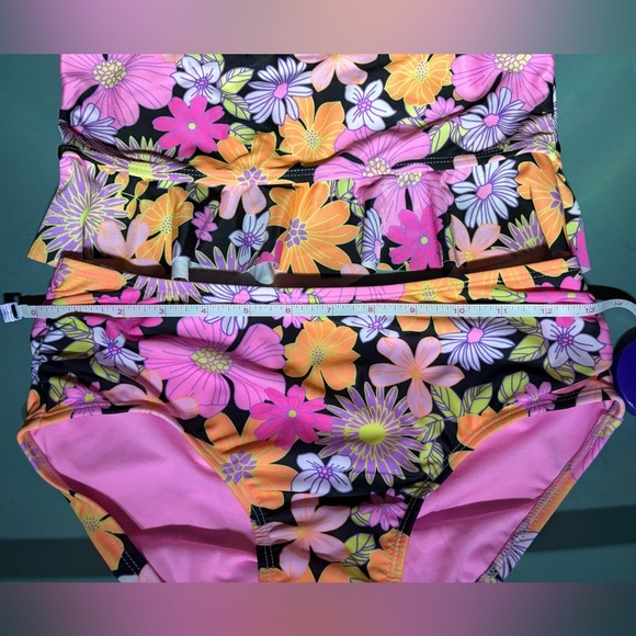 Girls Ruffled Tankini - Picture 5 of 5